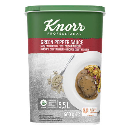Sos z zielonym pieprzem Knorr Professional 0,66 kg